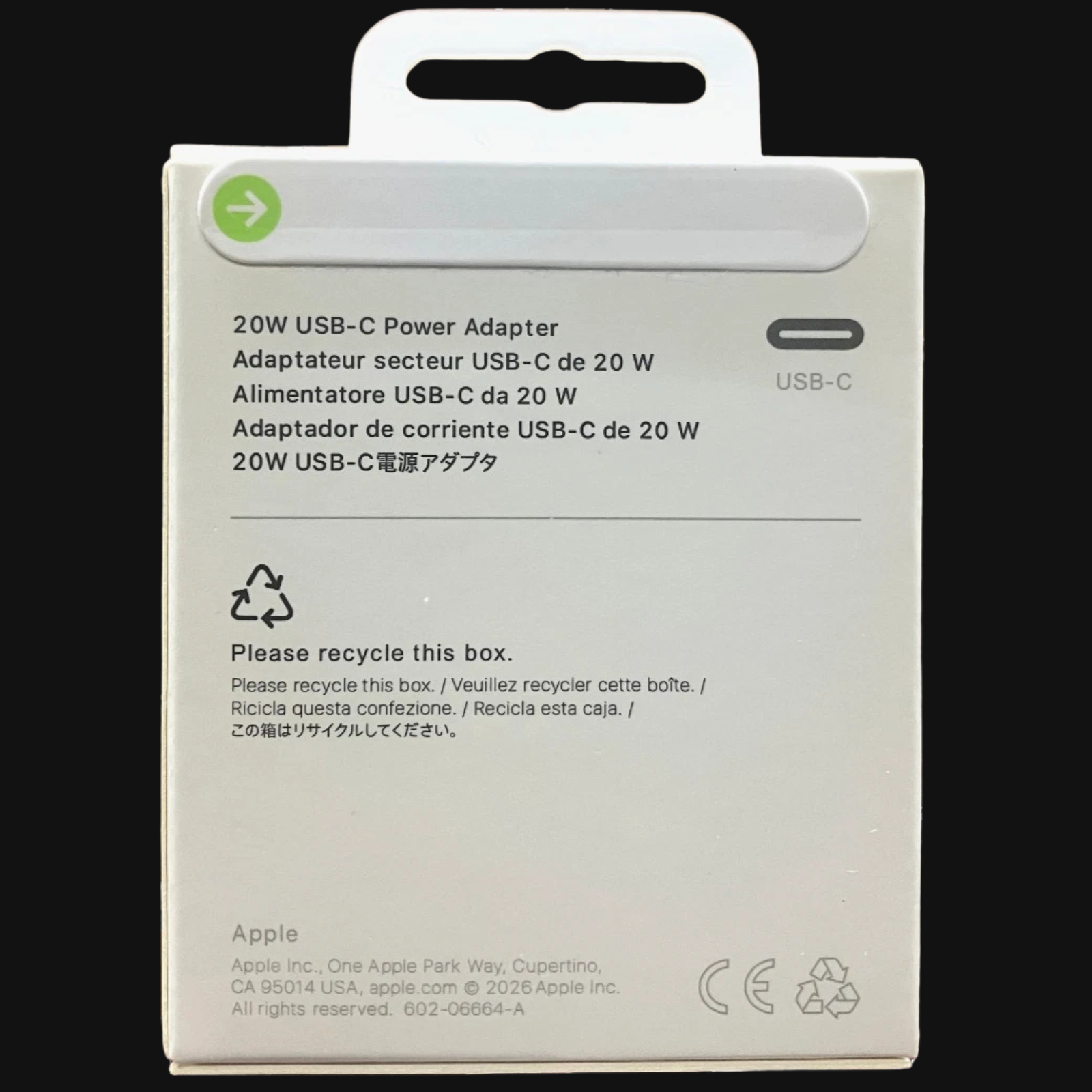 Cargador original 20W
